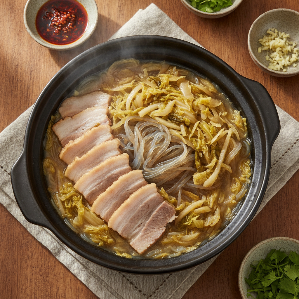 酸菜白肉鍋